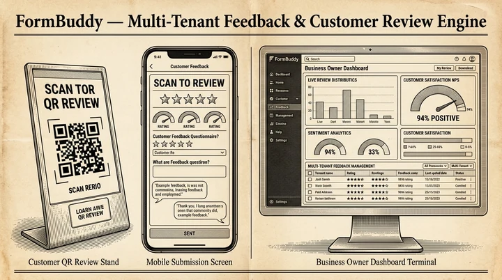 FormBuddy customer feedback sketch